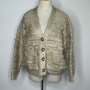 Zara Oversized Cardigan Sweater